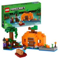 LEGO® Minecraft 21248 La Ferme Citrouille, Jouet de Maison avec Figurines Steve et Sorcière  - vertbaudet enfant