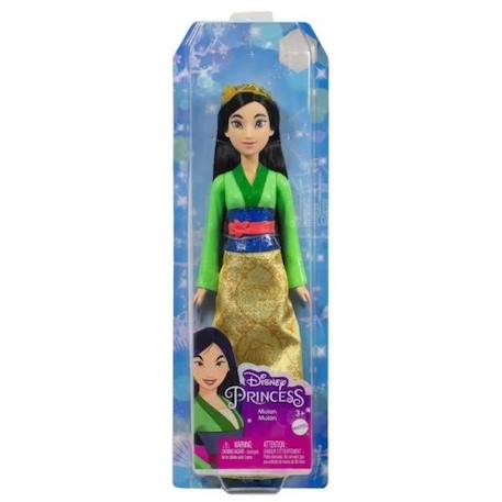 Princesse Disney  - Poupée Mulan 29Cm - Poupées Mannequins - 3 Ans Et + JAUNE 3 - vertbaudet enfant 