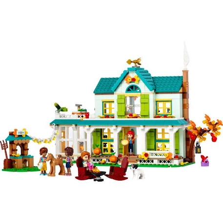 LEGO® Friends 41730 La Maison d’Autumn, Jouet Animaux, Maison de Poupée avec Accessoires BLANC 2 - vertbaudet enfant 