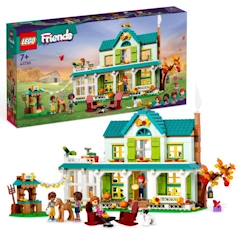 Jouet-LEGO® Friends 41730 La Maison d’Autumn, Jouet Animaux, Maison de Poupée avec Accessoires