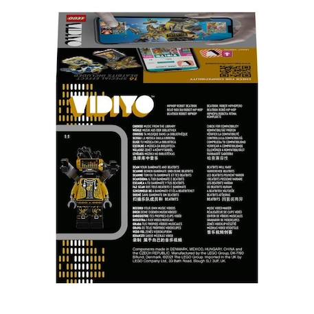 LEGO® 43107 VIDIYO™ Hiphop Robot BeatBox Créateur de Clip Vidéo Musique, Jouet Musical, Appli Set de Réalité Augmentée avec VERT 5 - vertbaudet enfant 