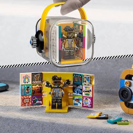 LEGO® 43107 VIDIYO™ Hiphop Robot BeatBox Créateur de Clip Vidéo Musique, Jouet Musical, Appli Set de Réalité Augmentée avec VERT 3 - vertbaudet enfant 