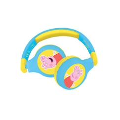 Casque Peppa Pig Bluetooth® et Filaire pour enfants - LEXIBOOK - Volume limité à 85 dB  - vertbaudet enfant