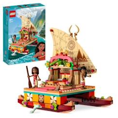 LEGO® Disney Princesse 43210 Le Bateau d’Exploration de Vaiana, Jouet avec Dauphin, Mini-Poupée  - vertbaudet enfant