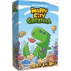 Cocktail Games Happy City - Extension : Grozilla - Jeux de société - A partir de 10 Ans - 2 à 5 Joueurs - 30 Min - Version FR  - vertbaudet enfant