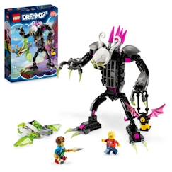 LEGO® DREAMZzz 71455 Le Monstre-Cage, Jouet avec Figurines de Z-Blob en Mini-Avion ou Moto Volante  - vertbaudet enfant
