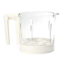 Puériculture-Repas-Robot de cuisine et accessoires-BEABA Bol en verre Babycook Neo, Blanc