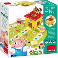 Jeu de société - DISET - Le jeu des 3 petits cochons - Age 6 ans - Enfant - Mixte  - vertbaudet enfant