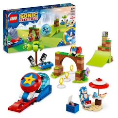LEGO® Sonic the Hedgehog 76990 Sonic et le Défi de la Sphère de Vitesse, Jouet pour Enfants avec Figurines  - vertbaudet enfant