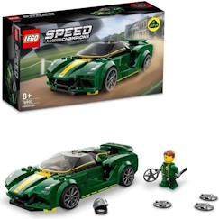 LEGO® 76907 Speed Champions Lotus Evija Voiture de Course, Jouet Réduit Avec Minifigure de Pilote de Course, Jouet Pour Enfants  - vertbaudet enfant