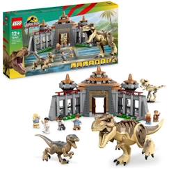 LEGO® Jurassic Park 76961 Le Centre des Visiteurs : l’Attaque du T. Rex et du Vélociraptor, Jouet  - vertbaudet enfant
