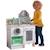 KidKraft - Cuisine en bois pour enfant Whisk & Wash, avec sa machine à laver et son panier à linges inclus - EZ Kraft BLANC 2 - vertbaudet enfant 