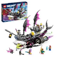 LEGO® DREAMZzz 71469 Le Vaisseau Requin des Cauchemars, Construire un Jouet de Bateau Pirate de 2 Façons  - vertbaudet enfant