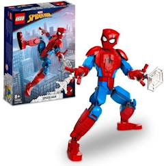 Jouet-LEGO Marvel 76226 La Figurine de Spider-Man, Jouet à Construire Super-Héros, Cadeau 8 Ans