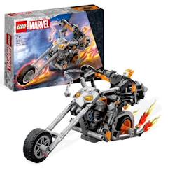 Jouet-Jeux d'imagination-Jeux de construction-LEGO® Marvel 76245 Le Robot et la Moto de Ghost Rider, Jouet avec Figurine Super-Héros