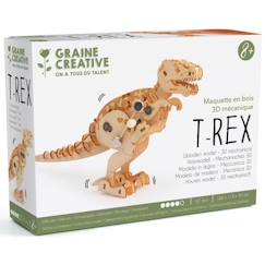 Maquette 3D mécanique T-Rex 17 cm  - vertbaudet enfant