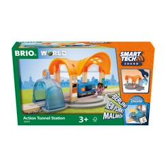 BRIO World Gare Smart Tech Sound - Accessoire pour circuit de train en bois - Ravensburger - Mixte dès 3 ans  - vertbaudet enfant