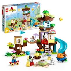 LEGO® DUPLO 10993 La Cabane dans l’Arbre 3-en-1, Jouet Éducatif pour Enfants Dès 3 Ans, avec Briques  - vertbaudet enfant