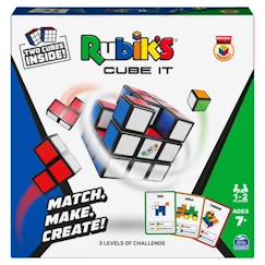 Jouet-Jeux de société-Rubik's Cube - Jeu de Rapidité - Rubik's Cube It - 54 Cartes Incluses - 1 à 2 Joueurs - Dès 7 ans