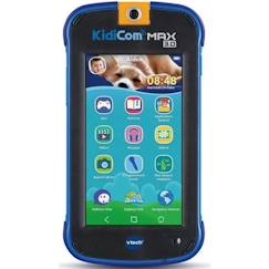 Jouet-VTECH - Kidicom Max 3.0 - Portable enfant performant - 16 applications/jeux - 8 Go - Bleu