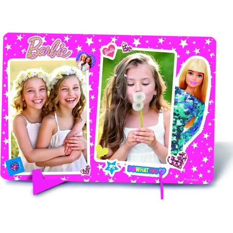 Kit bijoux - Barbie - LISCIANI - Perles, charms et pendentifs - Rose - Pour enfant ROSE 3 - vertbaudet enfant 