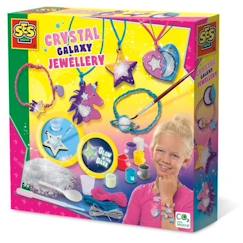 Bijoux à cristaux pour enfant - Galaxie - Jaune et multicolore - Pour fille à partir de 6 ans  - vertbaudet enfant