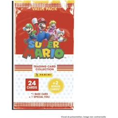 Jeu de cartes - PANINI - Super Mario Trading Cards - Collection de 252 cartes dont 18 en or et 18 en argent  - vertbaudet enfant