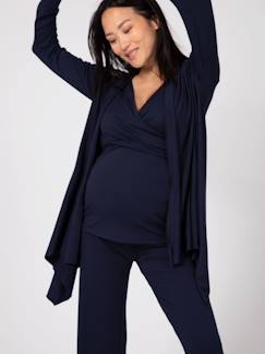 Vêtements de grossesse-Pyjama, homewear-Kit grossesse 3 pièces Box homewear ENVIE DE FRAISE