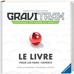 Livre GraviTrax - 110 pages d'astuces et défis - Jeu de construction STEM - Circuit de billes créatif - Ravensburger - dès 8 ans  - vertbaudet enfant