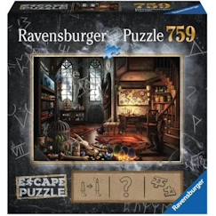 Puzzle Escape 759 pièces - L'antre du dragon - Ravensburger - Thème Fantastique - Pour Enfant de 12 ans et plus  - vertbaudet enfant