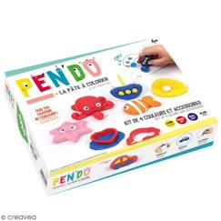 Kit créatif crayons à modeler Pen'Do - pâte à colorier Animaux- 10 pcs  - vertbaudet enfant