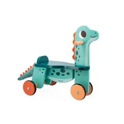 Porteur bébé en bois JANOD - Dinosaure Portosaurus - Roues silencieuses - Dès 12 mois  - vertbaudet enfant