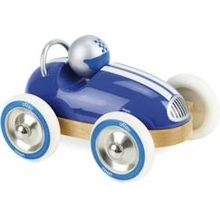Voiture en bois VILAC - Roadster vintage bleu - Roues en métal et caoutchouc  - vertbaudet enfant