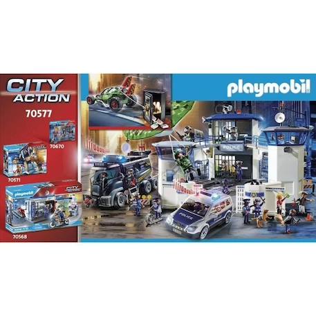 PLAYMOBIL - 70577 - City Action - Karts de policier et bandit BLEU 4 - vertbaudet enfant 