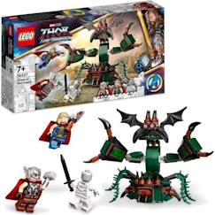 LEGO® 76207 Marvel Attaque sur le Nouvel Asgard, avec Figurines de Thor des Avengers et son Marteau, pour Enfants de 7 Ans et Plus  - vertbaudet enfant