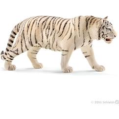 Jouet-Jeux d'imagination-Figurines, mini mondes, héros et animaux-Schleich Figurine 14731 - Animal de la savane - Tigre blanc mâle