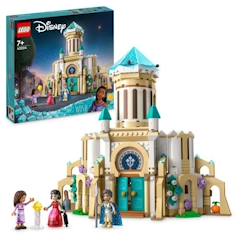 Jouet-LEGO® Disney Wish 43224 Le Château du Roi Magnifico, Jouet Tiré du Film Wish avec Figurine Asha, Dahlia et le Roi Magnifico