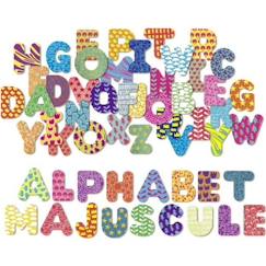 VILAC - Magnets Alphabet majuscule 56 pcs  - vertbaudet enfant