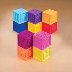 Jouet - B TOYS - Cubes - Orange - Mixte - 0 mois - Naissance  - vertbaudet enfant