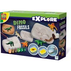 -Jeu scientifique - Fossiles de dinosaures - SES CREATIVE