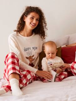 Pyjama de Noël femme collection capsule "Happy Family"  - vertbaudet enfant