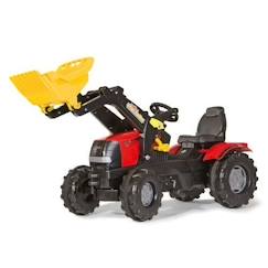 Tracteur à pédales RollyFarmtrac Case Puma CVX 240 - Rolly Toys - Mixte - Rouge - Enfant - Chargeur  - vertbaudet enfant