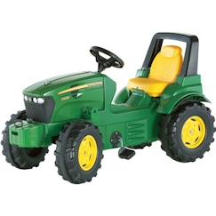 Tracteur à pédales enfant JOHN DEERE 7930 Rolly FarmTrac Premium - Jaune et vert  - vertbaudet enfant