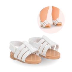 Sandales pour poupée Ma Corolle de 36 cm - COROLLE - Blanc - Été - Mixte  - vertbaudet enfant