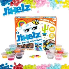 -Coffret créatif Jixelz - TOMY - 3000 pièces - 20 couleurs intenses - 40 créations possibles