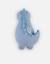 Jouet de bain dinosaure en caoutchouc naturel - NOUKIE'S - pour bébé dès 1 mois - bleu/rouge BLEU 4 - vertbaudet enfant 