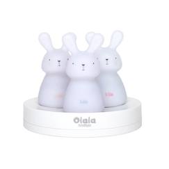 Veilleuse enfant rechargeable par 3 Olala®, chemin lumineux – Veilleuse lapin pour l'endormissement  - vertbaudet enfant
