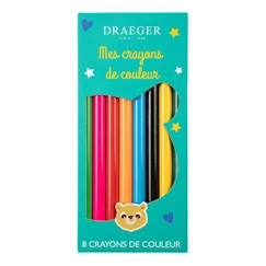 Paris 8 crayons de couleur ours - 3045671063098  - vertbaudet enfant