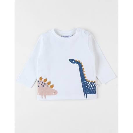 Bébé-T-shirt, sous-pull-T-shirt manches longues en jersey imprimé dinosaure