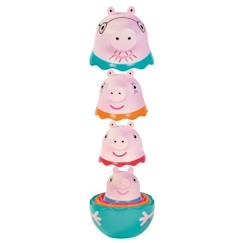 Jeu de personnages gigognes Peppa Pig - TOOMIES - Pour le bain et l'imagination - Mixte - Dès 18 mois  - vertbaudet enfant